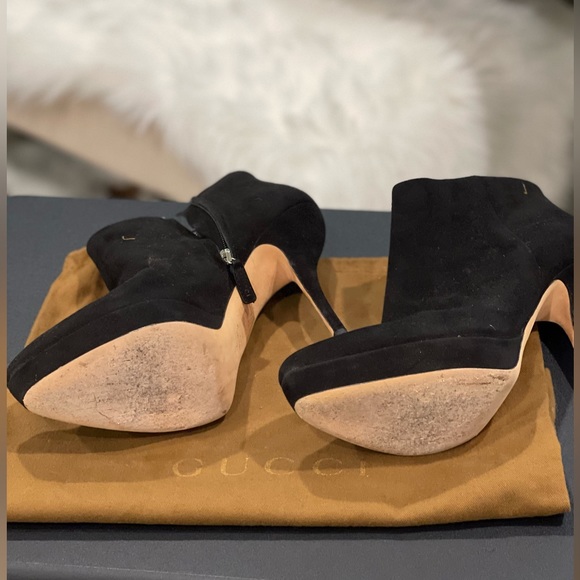 GUCCI Sofia Suede Booties - Picture 5 of 6